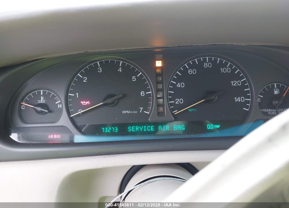 1997 CADILLAC ELDORADO STANDARD VIN: 1G6EL12Y6VU614754