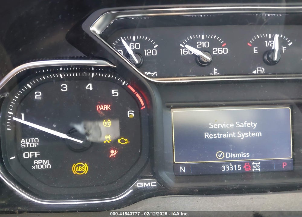 2021 GMC SIERRA 1500 4WD STANDARD BOX ELEVATION VIN: 3GTU9CET3MG184461