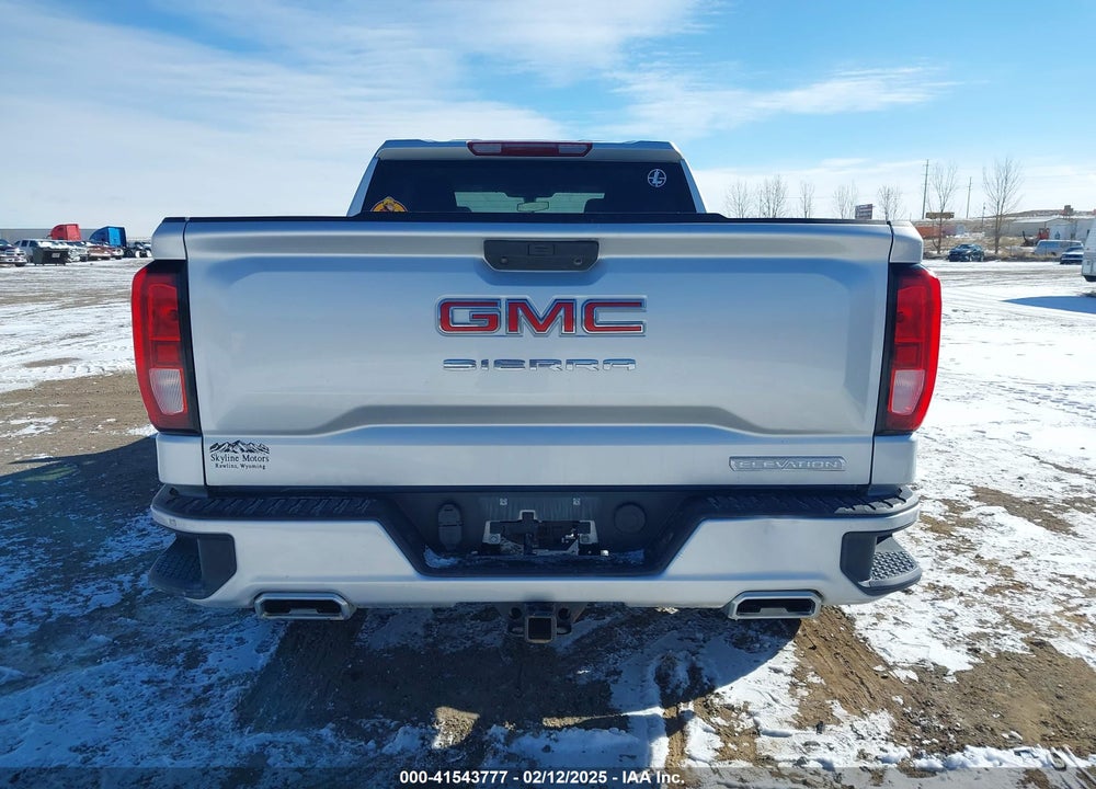 2021 GMC SIERRA 1500 4WD STANDARD BOX ELEVATION VIN: 3GTU9CET3MG184461