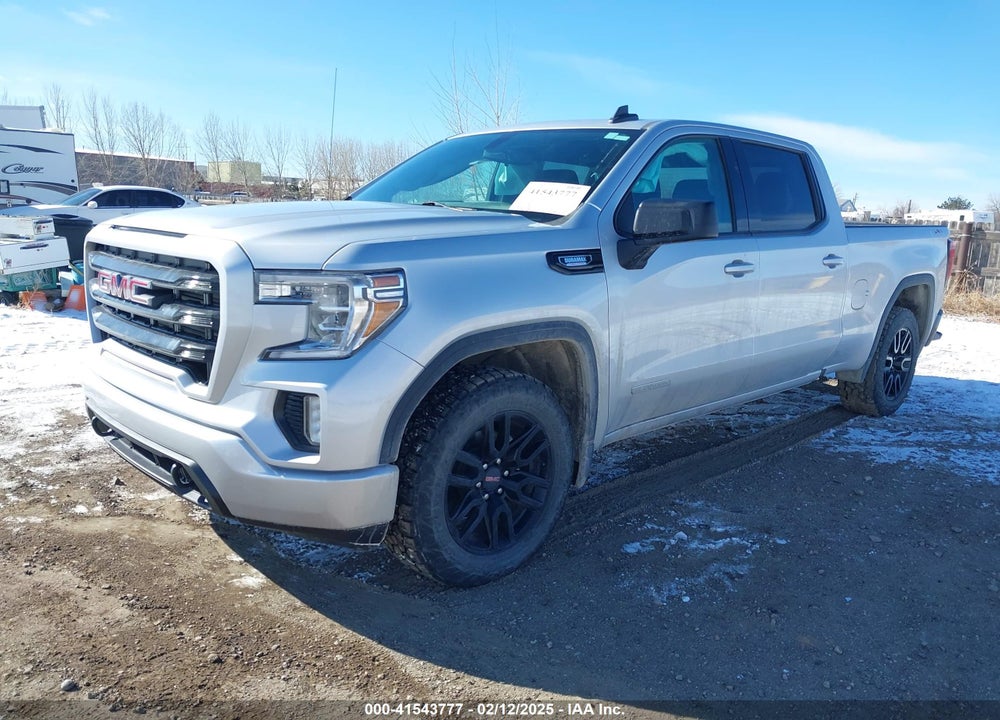 2021 GMC SIERRA 1500 4WD STANDARD BOX ELEVATION VIN: 3GTU9CET3MG184461