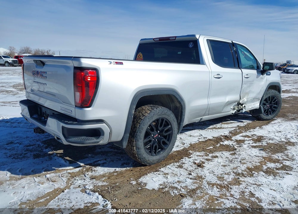 2021 GMC SIERRA 1500 4WD STANDARD BOX ELEVATION VIN: 3GTU9CET3MG184461