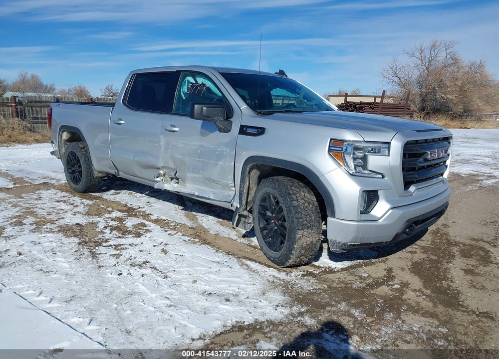 2021 GMC SIERRA 1500 4WD STANDARD BOX ELEVATION VIN: 3GTU9CET3MG184461