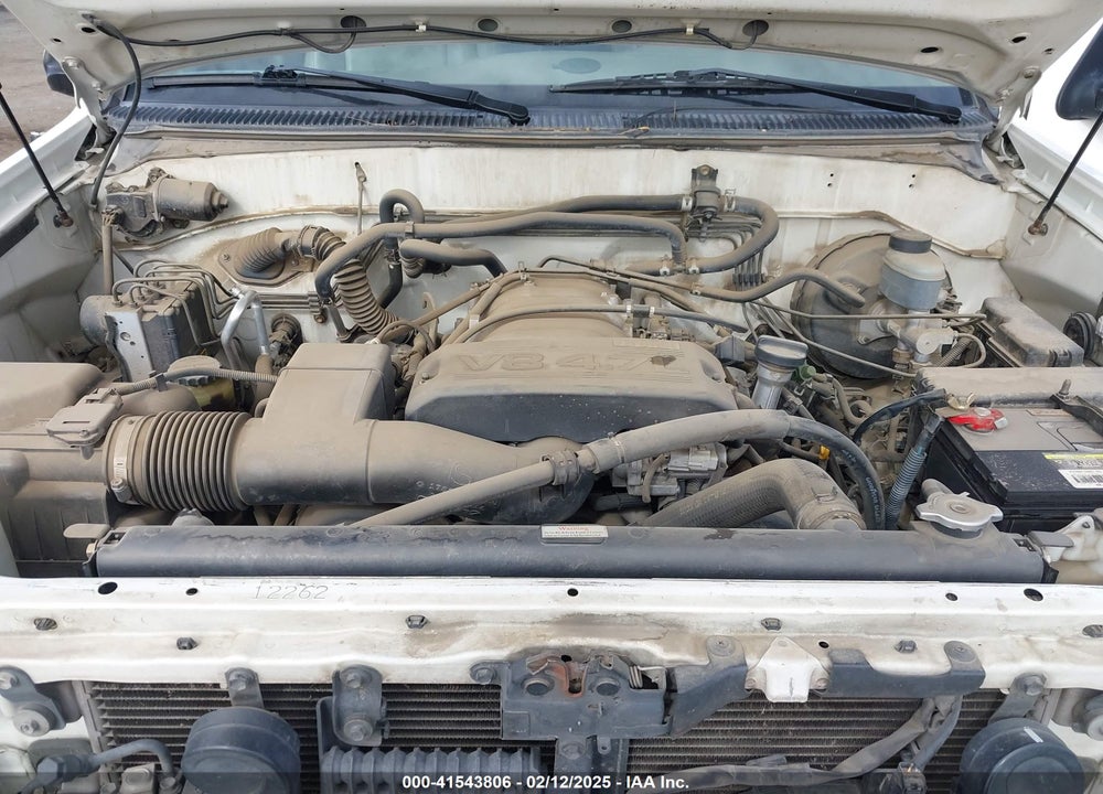 2002 TOYOTA SEQUOIA LIMITED V8 VIN: 5TDZT38A52S100253