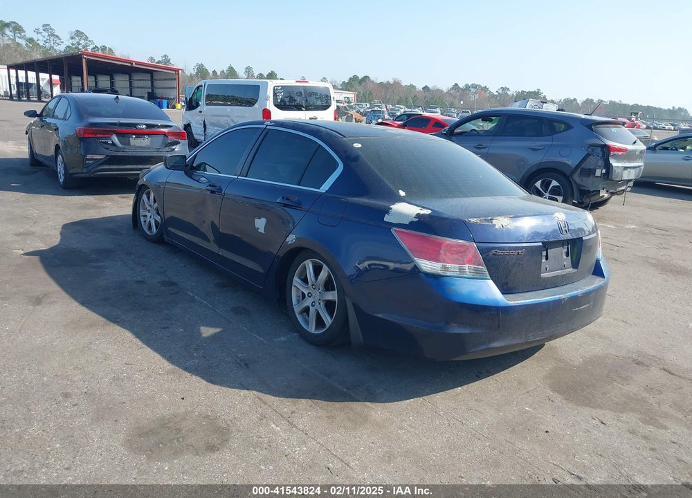 2008 HONDA ACCORD 2.4 LX VIN: 1HGCP25398A063600