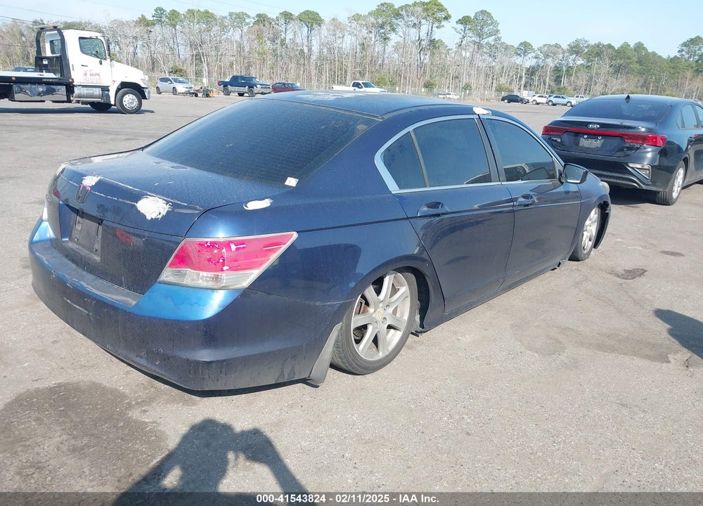 2008 HONDA ACCORD 2.4 LX VIN: 1HGCP25398A063600