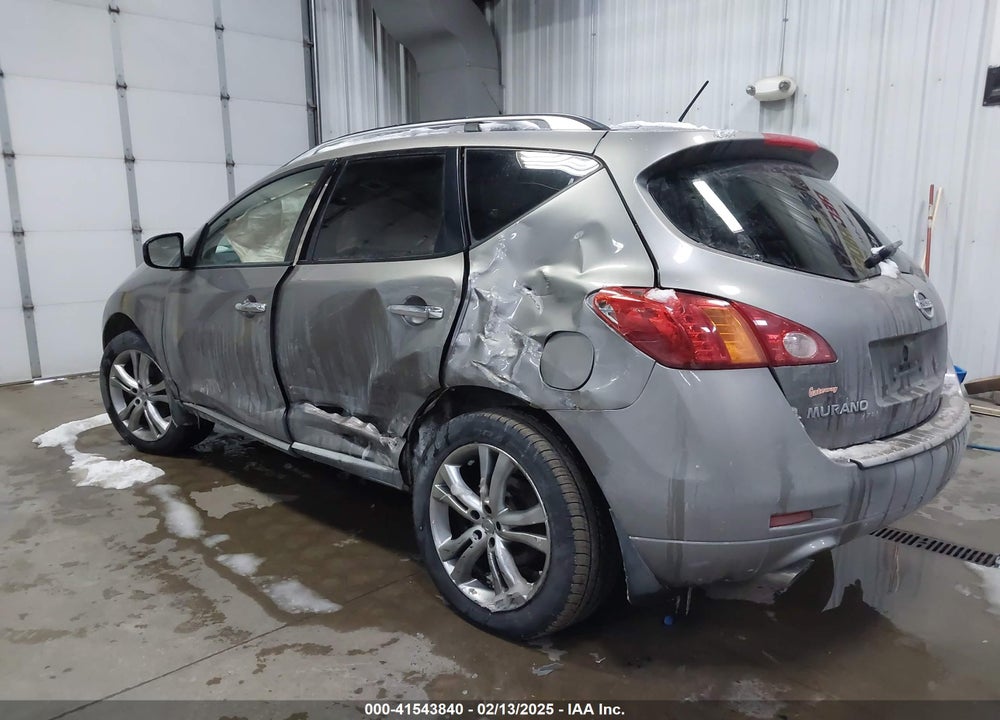 2010 NISSAN MURANO LE VIN: JN8AZ1MW1AW108855