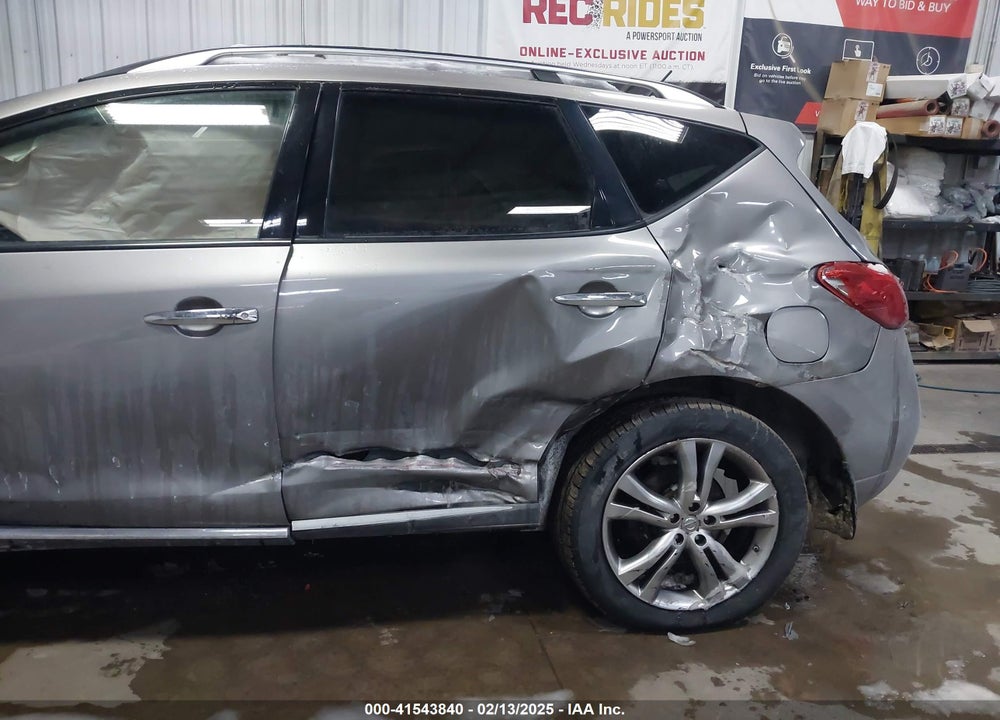2010 NISSAN MURANO LE VIN: JN8AZ1MW1AW108855
