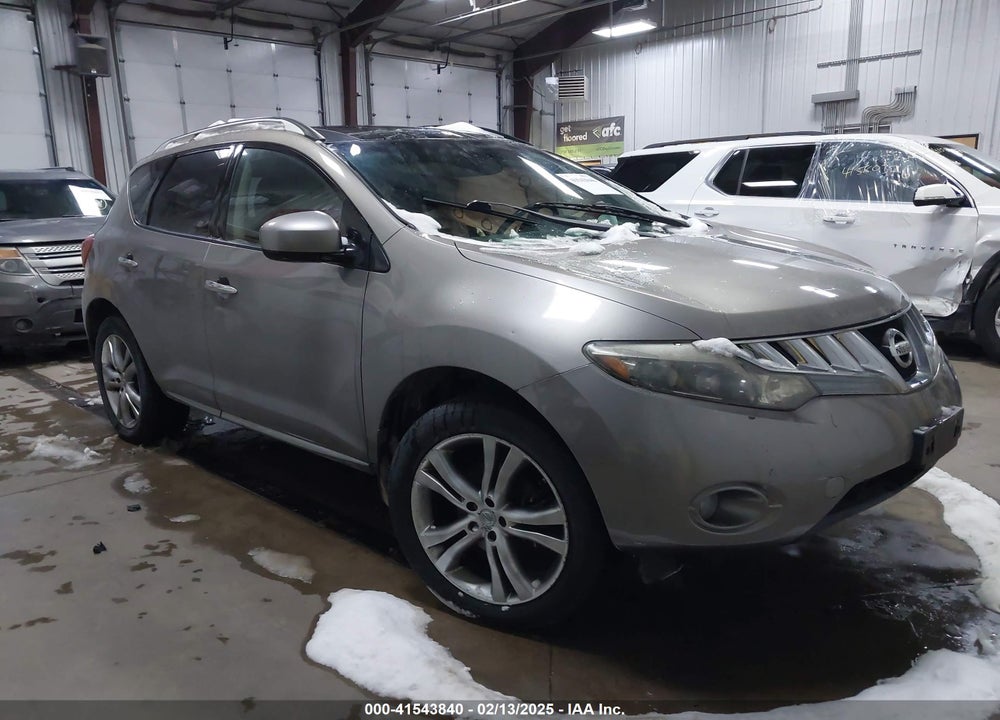 2010 NISSAN MURANO LE VIN: JN8AZ1MW1AW108855
