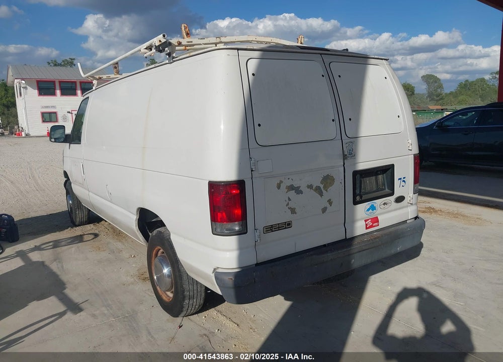 2005 FORD E-250 COMMERCIAL/RECREATIONAL VIN: 1FTNE24L35HA46731