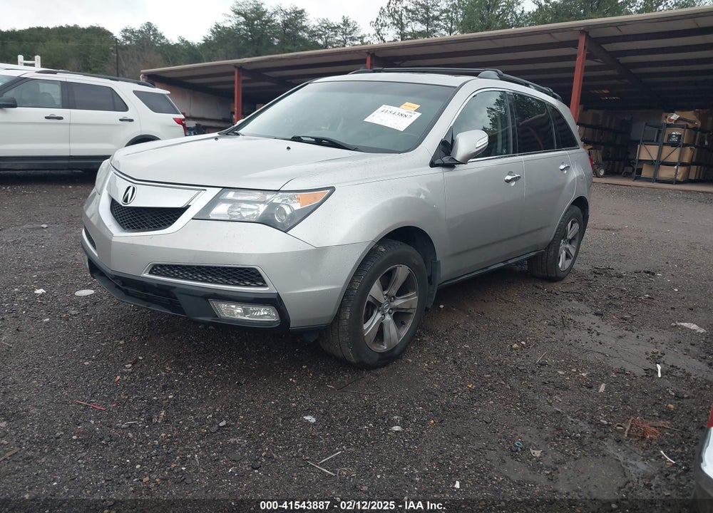2012 ACURA MDX TECHNOLOGY PACKAGE VIN: 2HNYD2H34CH533383