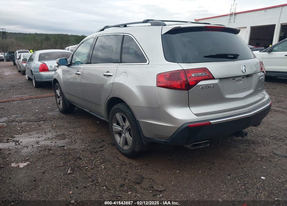 2012 ACURA MDX TECHNOLOGY PACKAGE VIN: 2HNYD2H34CH533383