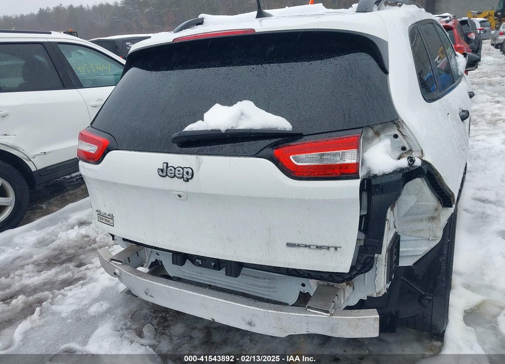 2016 JEEP CHEROKEE SPORT VIN: 1C4PJMAB5GW289788