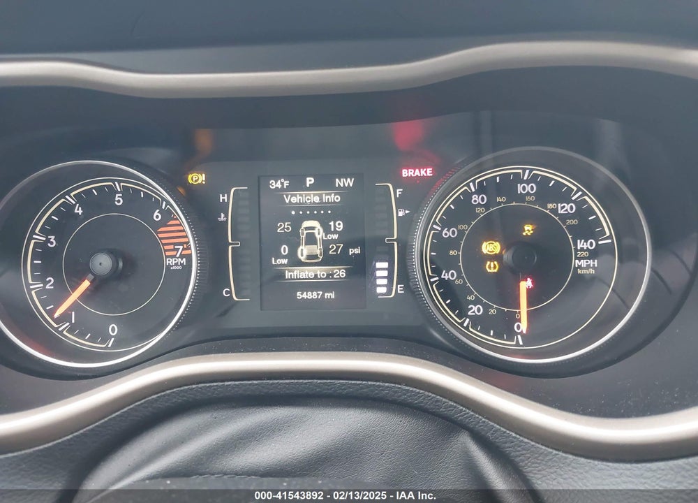 2016 JEEP CHEROKEE SPORT VIN: 1C4PJMAB5GW289788