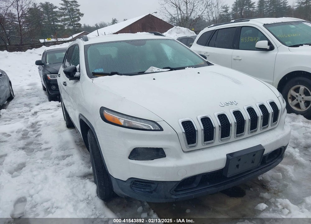2016 JEEP CHEROKEE SPORT VIN: 1C4PJMAB5GW289788