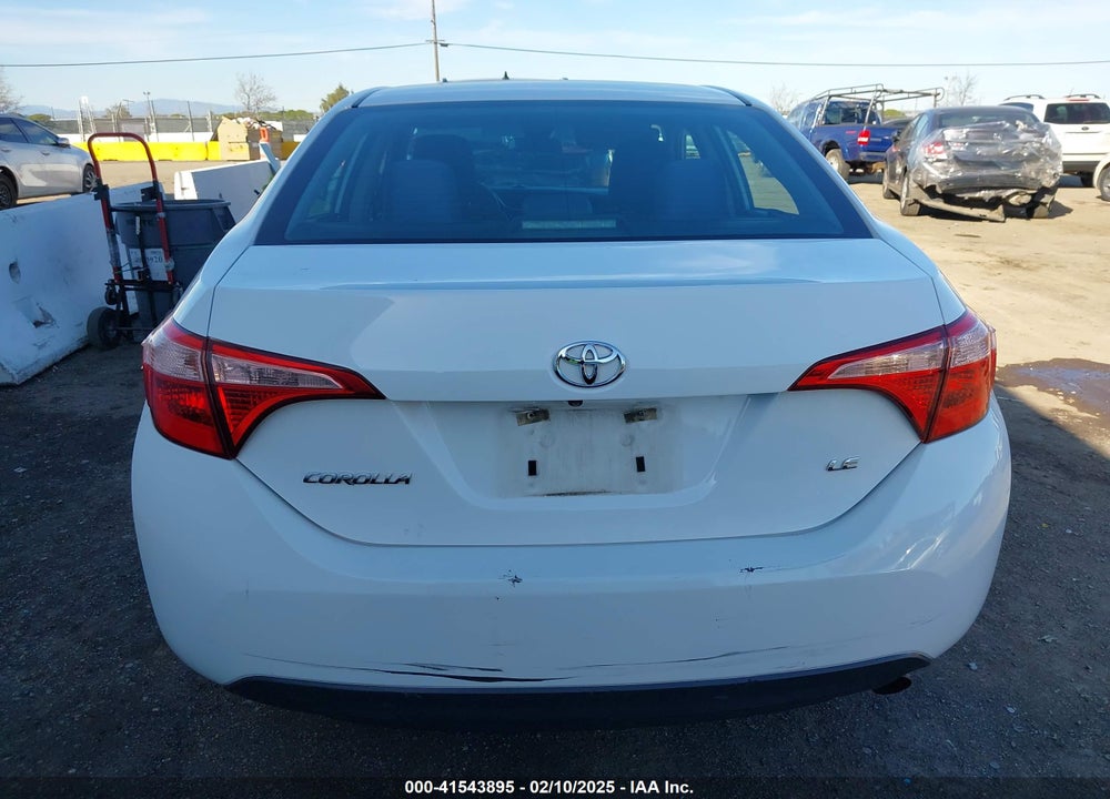 2017 TOYOTA COROLLA VIN: 5YFBURHE5HP639431