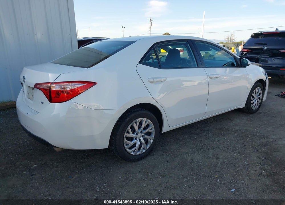 2017 TOYOTA COROLLA VIN: 5YFBURHE5HP639431