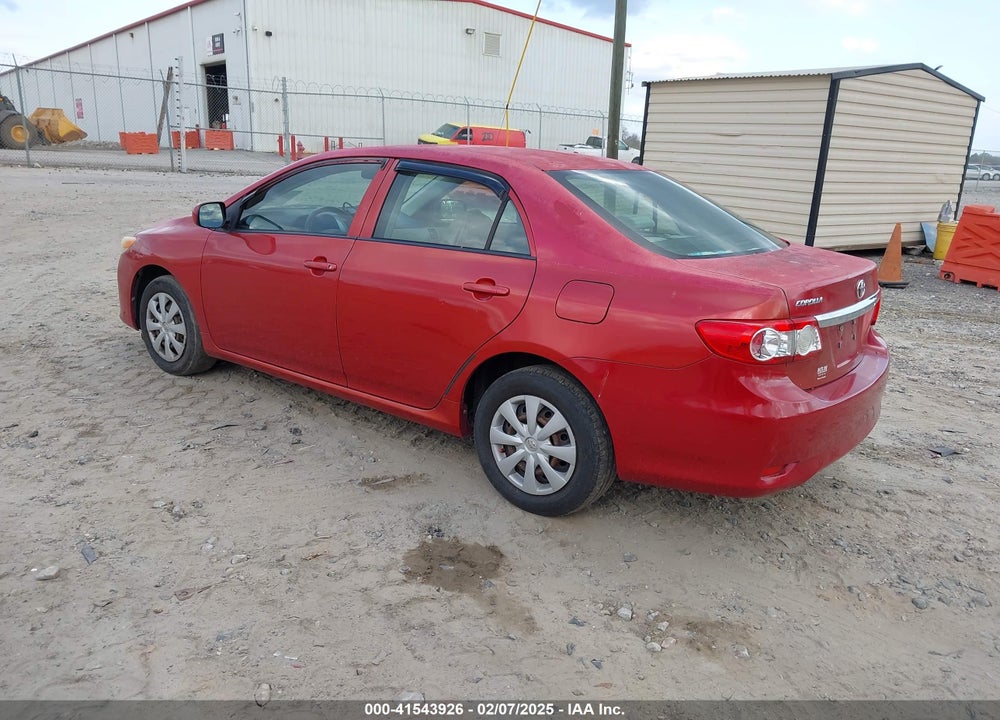 2012 TOYOTA COROLLA L VIN: JTDBU4EE9C9175291