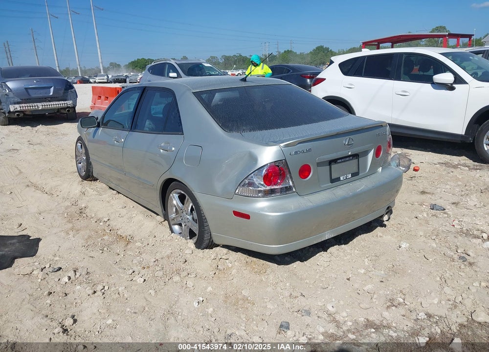 2004 LEXUS IS 300 VIN: JTHBD192340083158