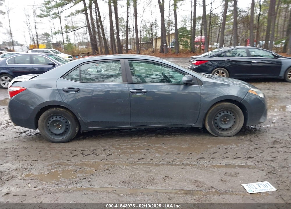 2015 TOYOTA COROLLA LE VIN: 2T1BURHE6FC360177