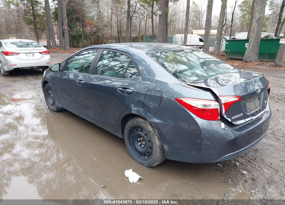 2015 TOYOTA COROLLA LE VIN: 2T1BURHE6FC360177