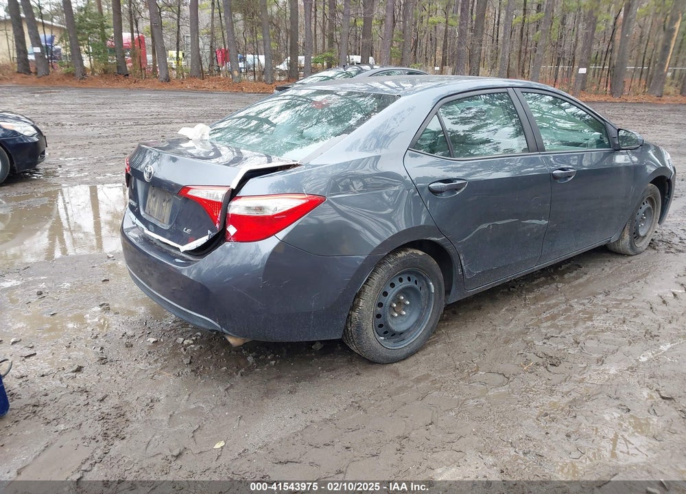 2015 TOYOTA COROLLA LE VIN: 2T1BURHE6FC360177