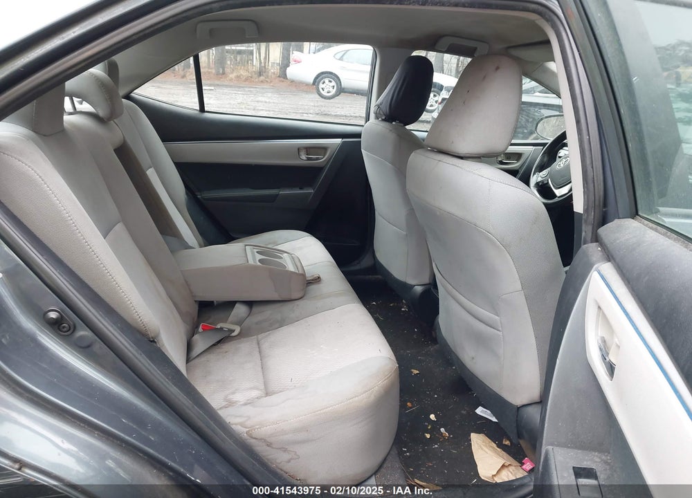 2015 TOYOTA COROLLA LE VIN: 2T1BURHE6FC360177