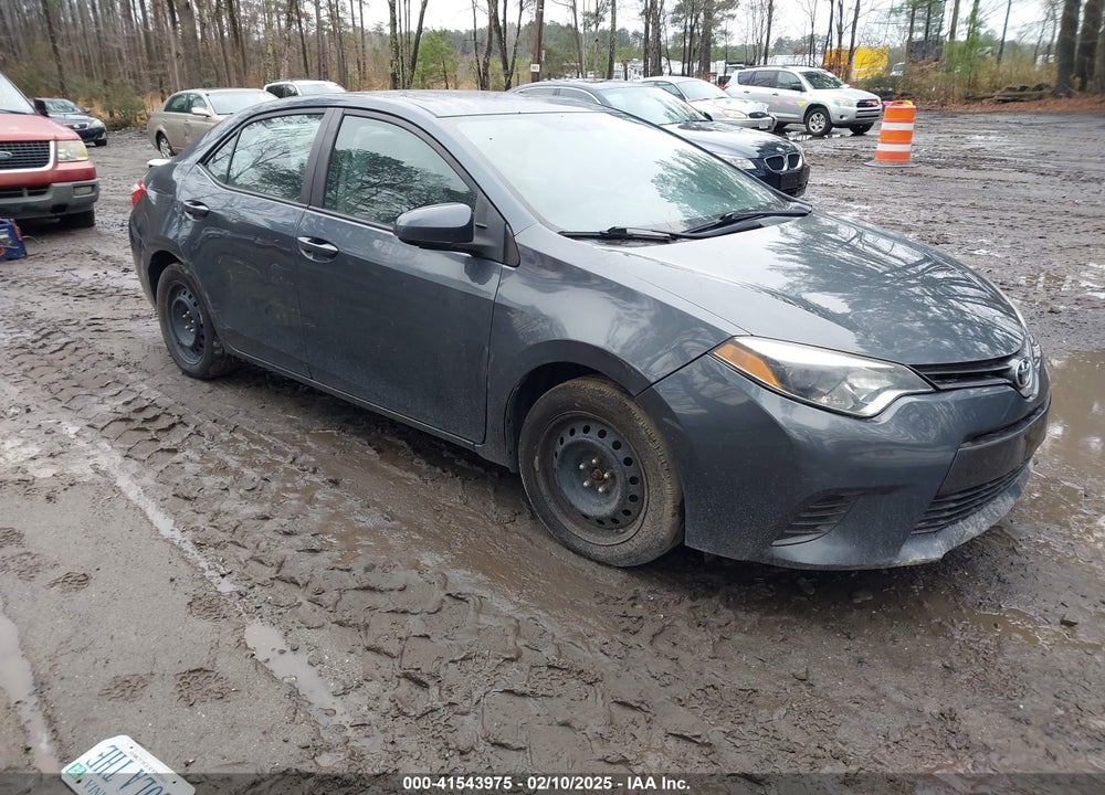 2015 TOYOTA COROLLA LE VIN: 2T1BURHE6FC360177