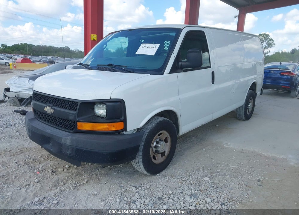 2014 CHEVROLET EXPRESS 2500 WORK VAN VIN: 1GCWGFCA1E1124180