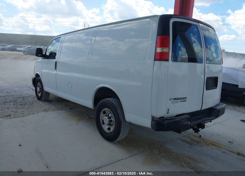 2014 CHEVROLET EXPRESS 2500 WORK VAN VIN: 1GCWGFCA1E1124180