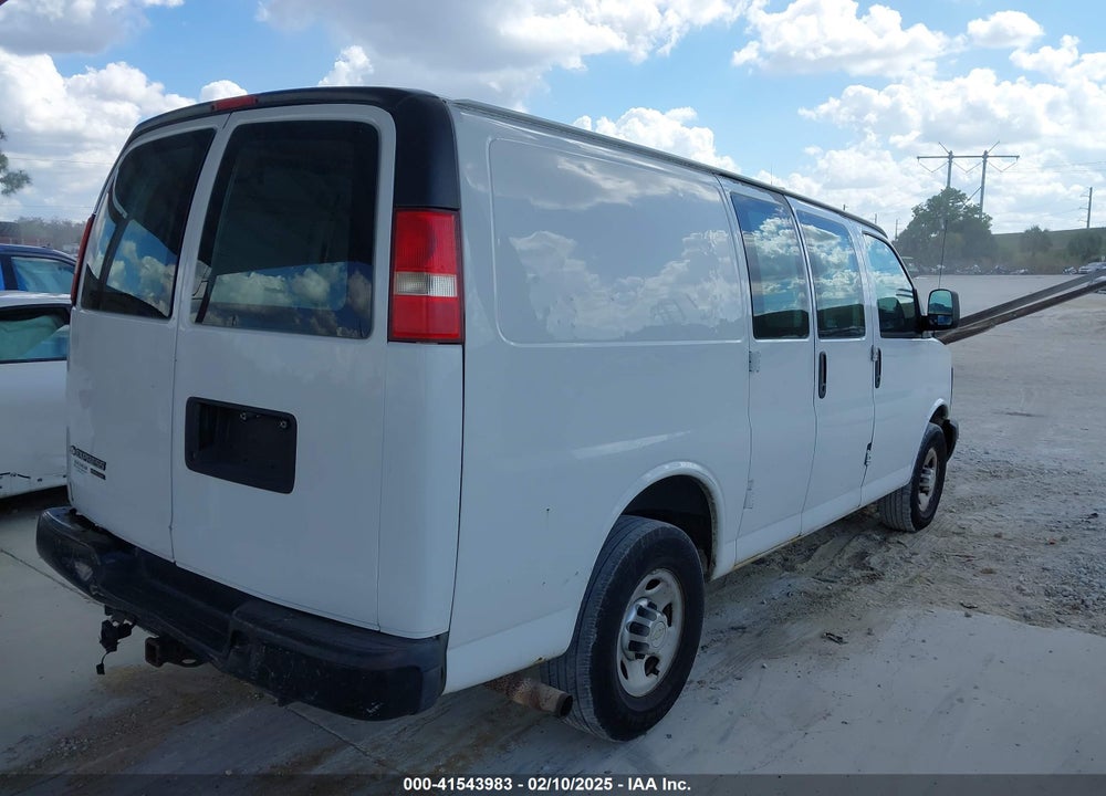 2014 CHEVROLET EXPRESS 2500 WORK VAN VIN: 1GCWGFCA1E1124180
