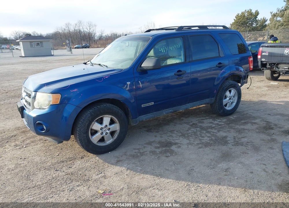 2008 FORD ESCAPE XLT VIN: 1FMCU03198KE47234