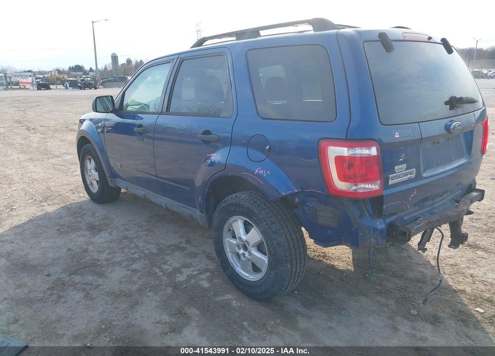 2008 FORD ESCAPE XLT VIN: 1FMCU03198KE47234