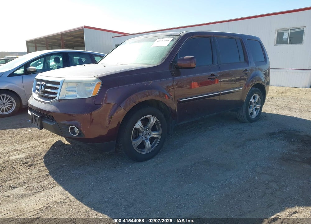 2014 HONDA PILOT EX-L VIN: 5FNYF4H52EB055650