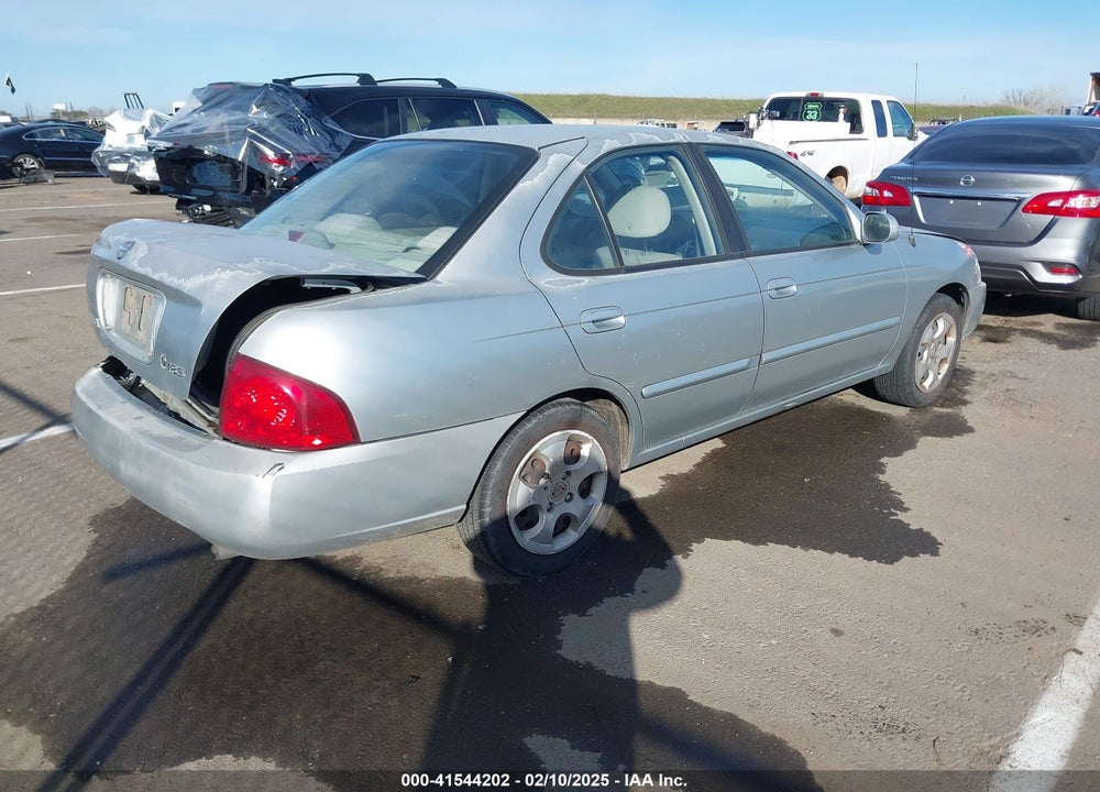 2004 NISSAN SENTRA 1.8S VIN: 3N1CB51D04L828390