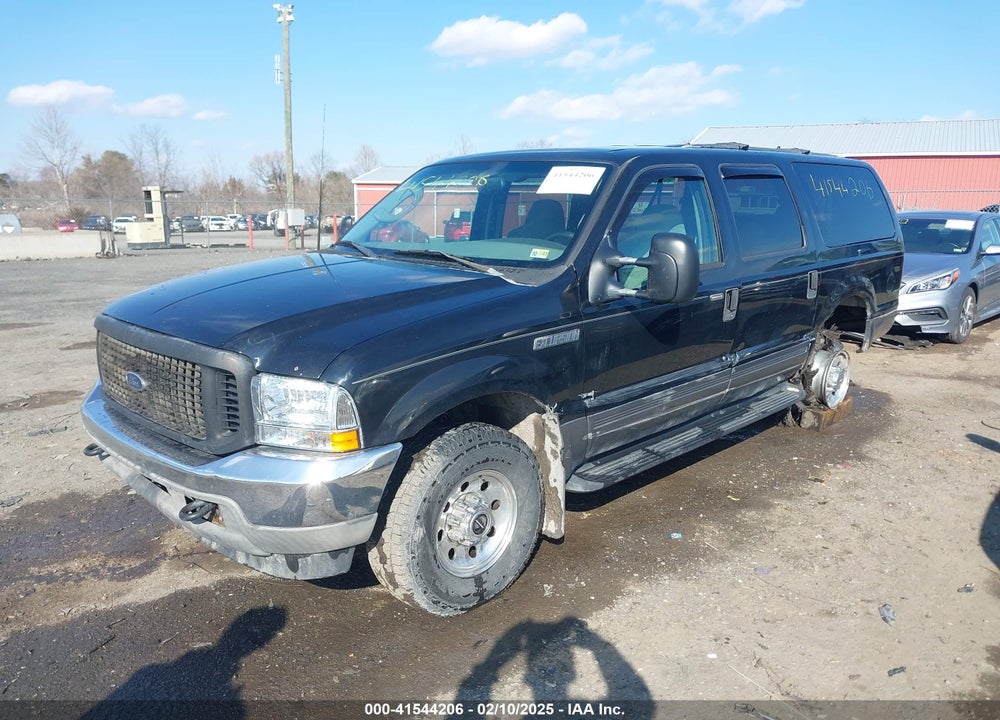 2003 FORD EXCURSION XLT VIN: 1FMSU41F63EA35409