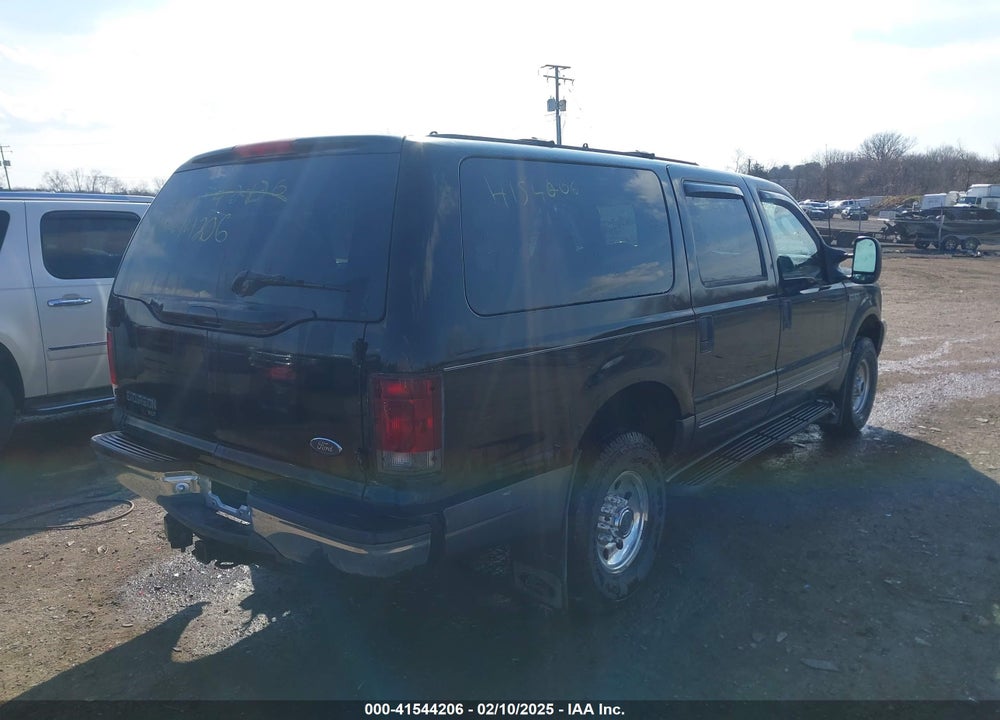 2003 FORD EXCURSION XLT VIN: 1FMSU41F63EA35409