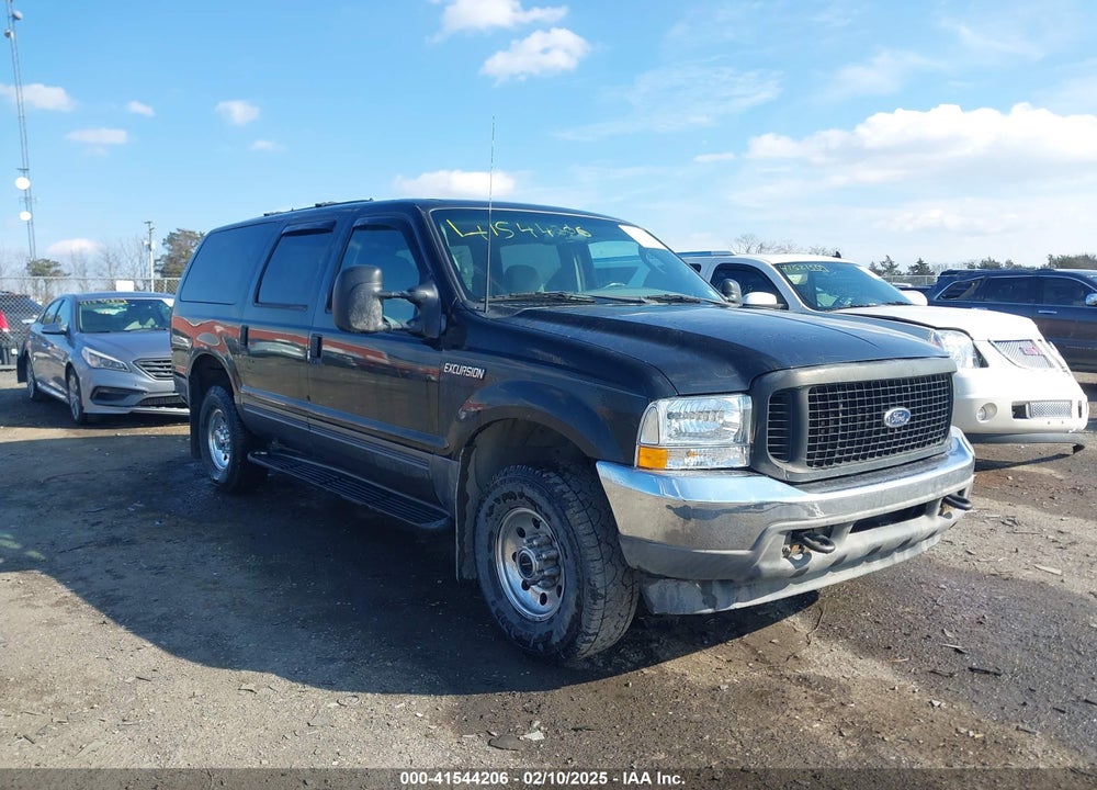 2003 FORD EXCURSION XLT VIN: 1FMSU41F63EA35409