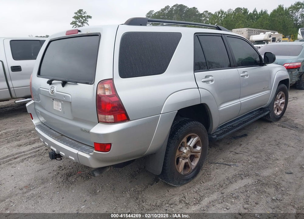2005 TOYOTA 4RUNNER SR5 V6 VIN: JTEBU14R658051907