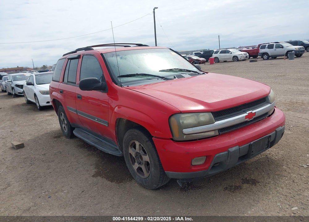 2002 CHEVROLET TRAILBLAZER LT VIN: 1GNDT13S022216733