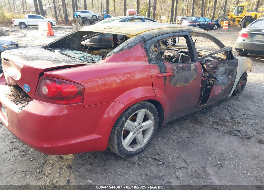 2013 DODGE AVENGER VIN: 1C3CDZAB3DN661234