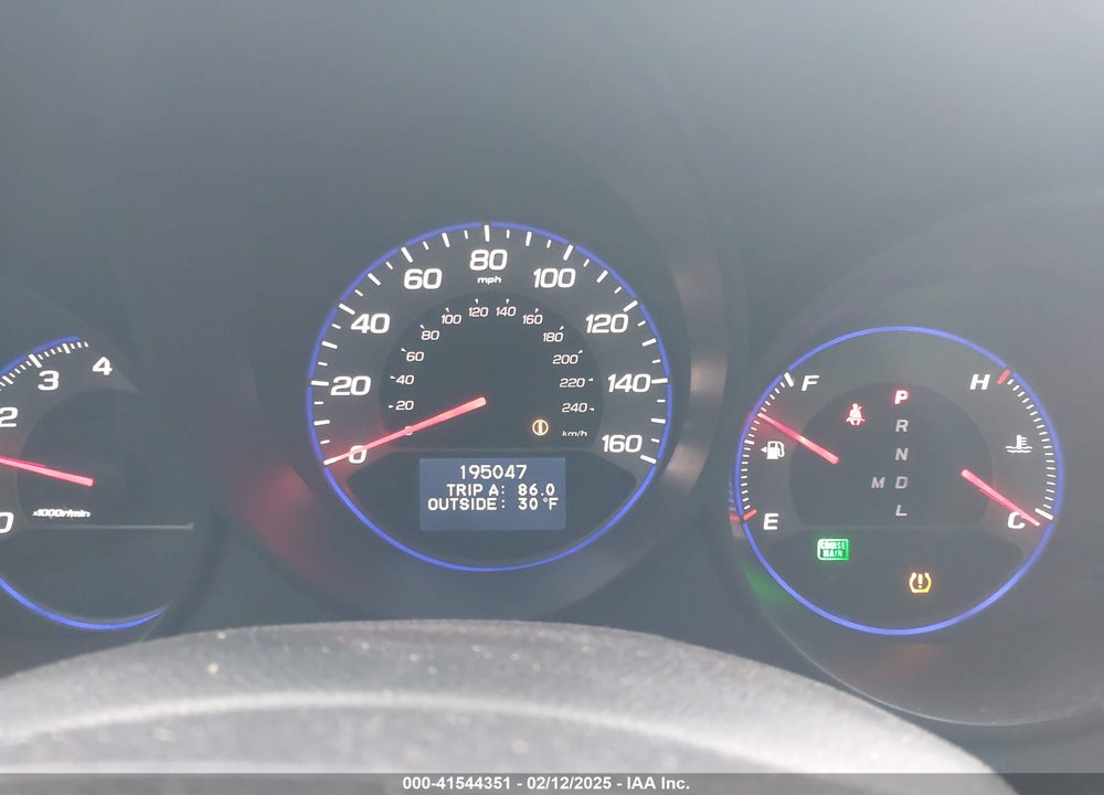 2008 ACURA TL VIN: 19UUA66258A026143