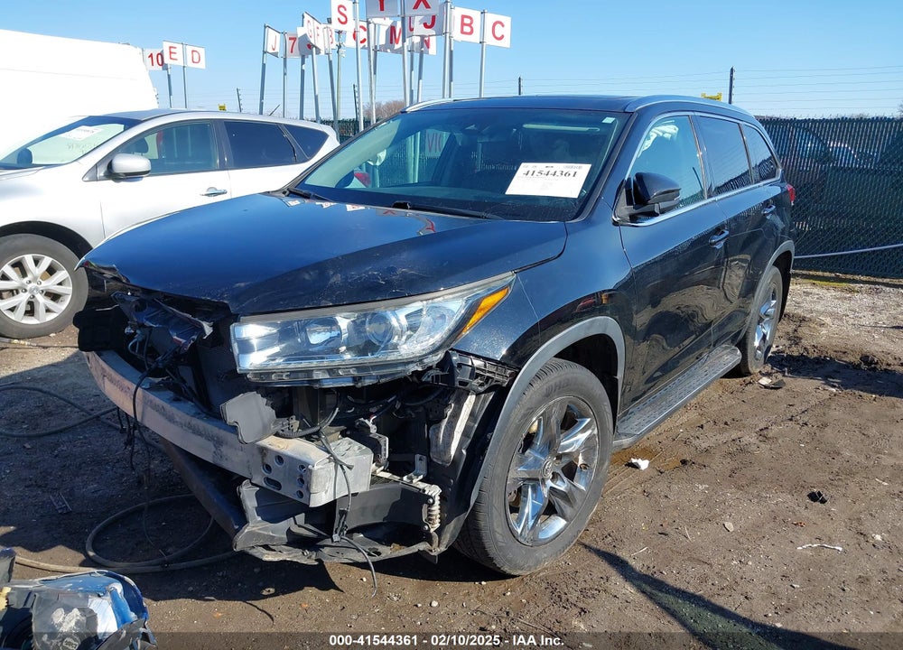 2019 TOYOTA HIGHLANDER LIMITED/PLATINUM VIN: 5TDDZRFH2KS952944