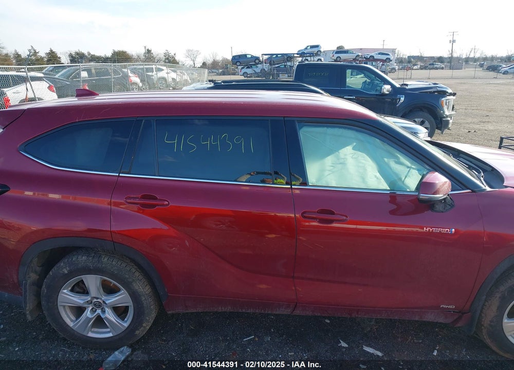 2021 TOYOTA HIGHLANDER HYBRID LE VIN: 5TDBBRCH0MS034628