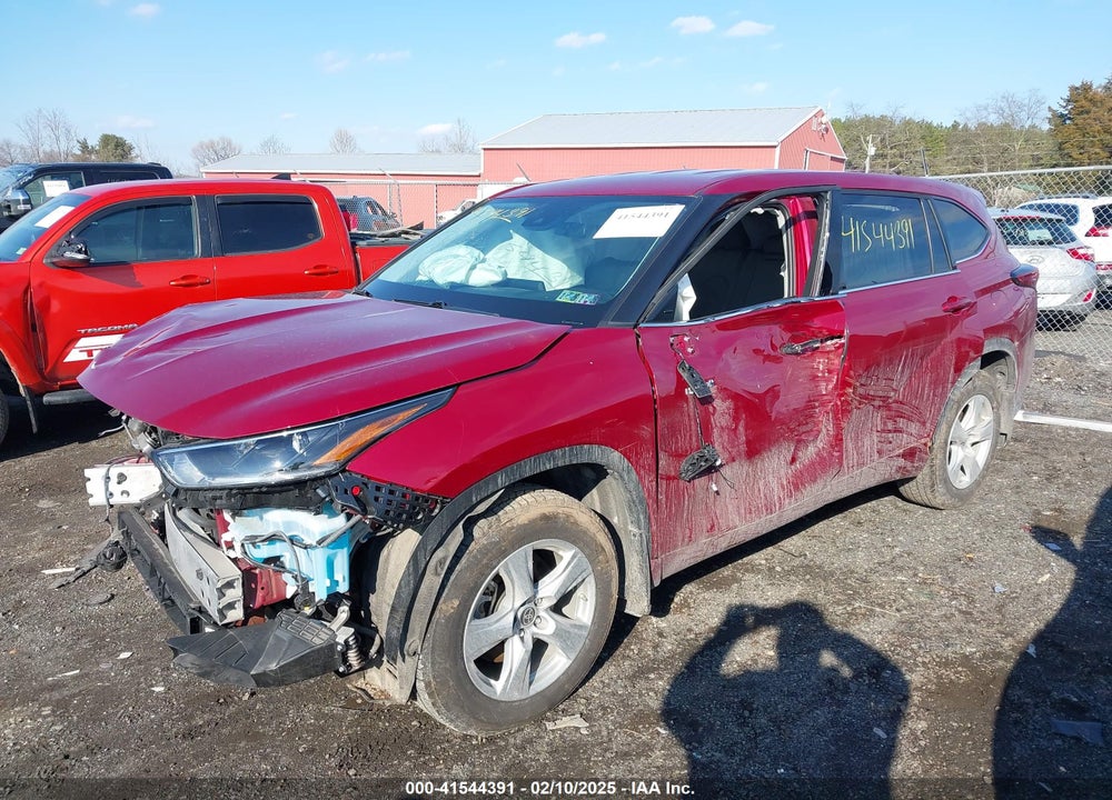 2021 TOYOTA HIGHLANDER HYBRID LE VIN: 5TDBBRCH0MS034628