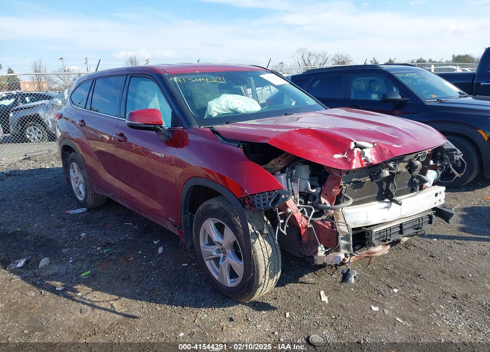2021 TOYOTA HIGHLANDER HYBRID LE VIN: 5TDBBRCH0MS034628