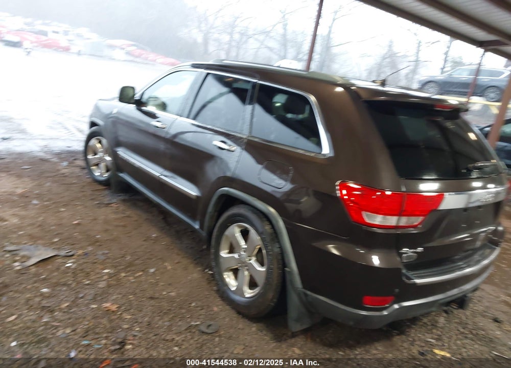 2011 JEEP GRAND CHEROKEE OVERLAND VIN: 1J4RR6GG6BC665435