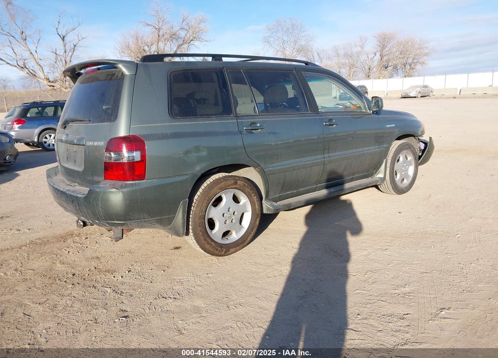 2004 TOYOTA HIGHLANDER LIMITED V6 VIN: JTEEP21A640004303