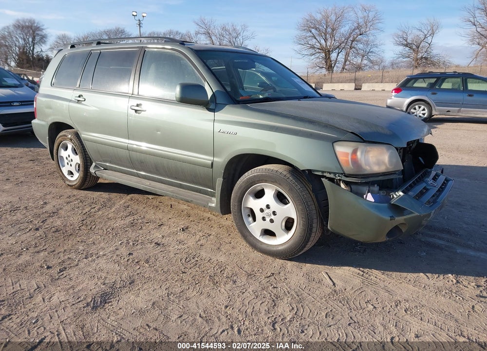2004 TOYOTA HIGHLANDER LIMITED V6 VIN: JTEEP21A640004303
