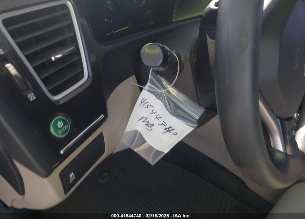 2013 HONDA CIVIC LX VIN: 19XFB2F54DE266363