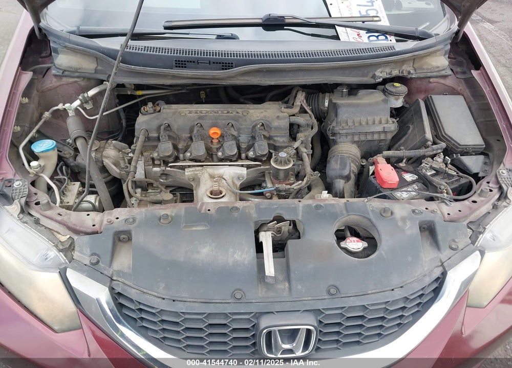 2013 HONDA CIVIC LX VIN: 19XFB2F54DE266363